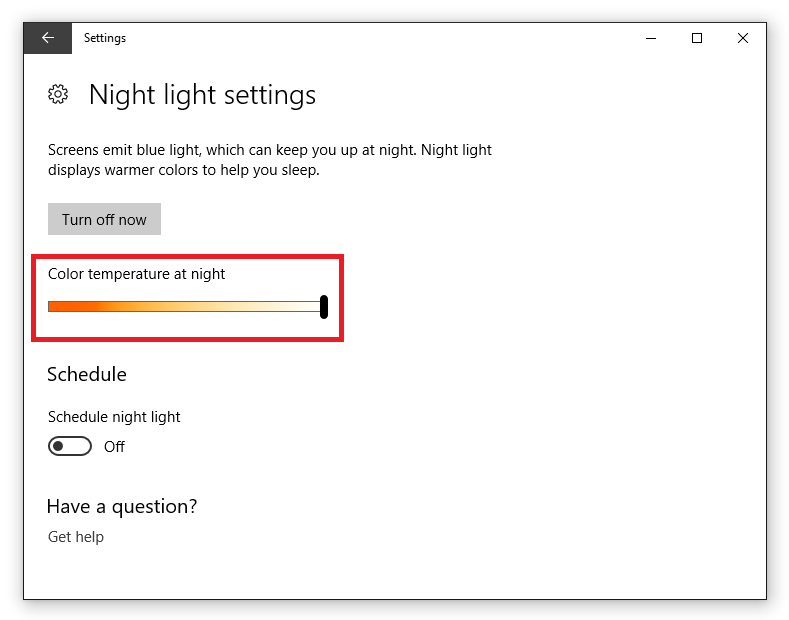 Night light Review (Windows) | Iris